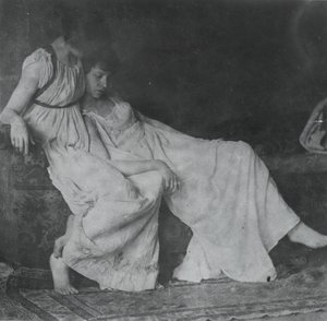 Tuntemattomat mallit kreikkalaisissa puvuissa, n. 1883. tekijältä Thomas Eakins