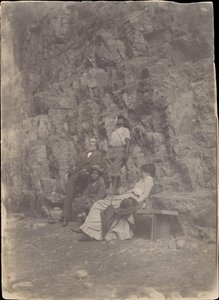 [William H. Macdowell ja Margaret Eakins Saltvillessä tai Clinch Mountainissa, Virginiassa],..., 1880-82. tekijältä Thomas Eakins.