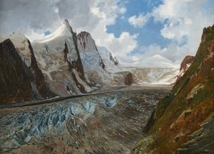 Großglockner Pasterzen kanssa