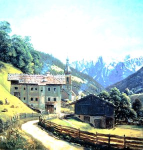 Ramsau (öljy paperille)