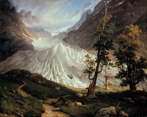 Alempi Grindelwaldin jäätikkö