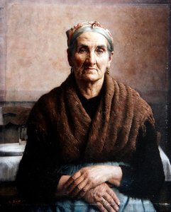 Madame Dafashno (öljy kankaalle) tekijältä Thomas Frederick Mason Sheard