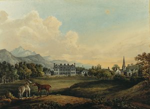 Näkymät Killarneyssa: Lord Kenmaren talo tekijältä Thomas Gage