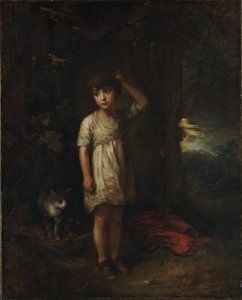 Poika kissan kanssa - Huomenta tekijältä Thomas Gainsborough