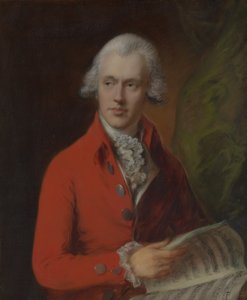 Charles Rousseau Burney 1747-1819, n. 1780. tekijältä Thomas Gainsborough
