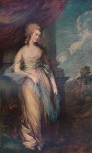 Georgiana, Devonshiren herttuatar, 1783, 1911 tekijältä Thomas Gainsborough
