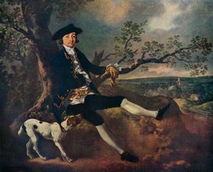 John Plampin, c1752 tekijältä Thomas Gainsborough