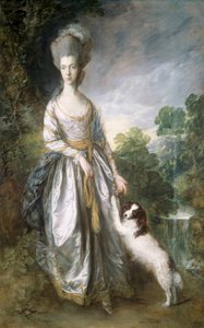 Lady Brisco tekijältä Thomas Gainsborough
