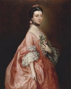 Mary Little, myöhemmin Lady Carr, n. 1765. tekijältä Thomas Gainsborough