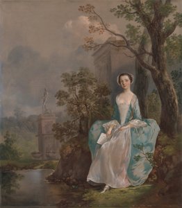 Naisen muotokuva, n. 1750. tekijältä Thomas Gainsborough