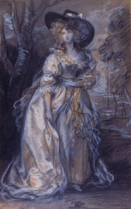 Tutkimus naisesta tekijältä Thomas Gainsborough