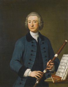 Lewis Christian Austin Granomin muotokuva, 1743