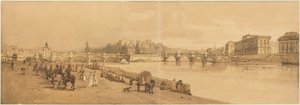 Näkymä Pont Neufille, rahapajalle jne.: taulu 8