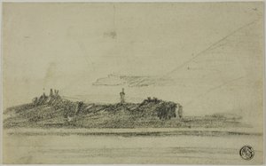Castle on Shore tekijältä Thomas Girtin