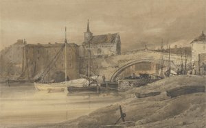 Ouse Bridge, York tekijältä Thomas Girtin