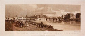 Näkymä Pont Neufille, rahapajalle jne. tekijältä Thomas Girtin