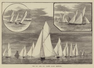 Royal Thames ja New Thames Yacht Clubs -ottelut tekijältä Thomas Harrington Wilson