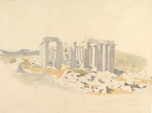 Apollon temppeli Bassaessa, 1843.