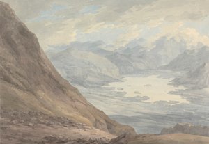 Näkymä Skiddawsta Derwentwaterin yli tekijältä Thomas Hearne