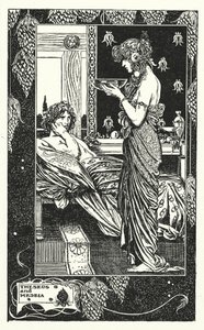 Theseus ja Medeia (litografia) tekijältä Thomas Heath Robinson