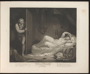 Irtisanoutunut piika nukkuu, kun mies livahtaa sisään Levy 3. The Wanton in the Bed Chamber (otsikko esineessä) Hyve ja irstailu (sarjan nimi) Diligence & Dissipation (sarjan nimi esineellä)