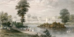 Buckinghamin palatsi, Westminster, Lontoo, 1835