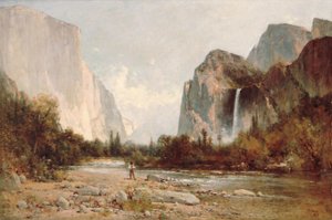 Yosemite, Bridal Veilin putoukset tekijältä Thomas Hill