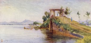 Hangchow, silta Causewaylla, West Lake
