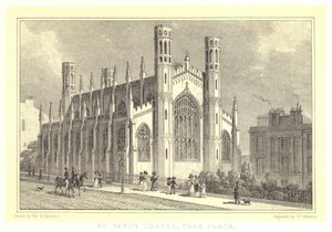 Pyhän Paavalin kappeli, York Place (kaiverrus)
