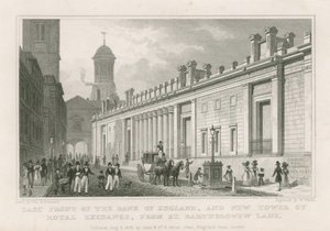 Bank of England, Sir John Soanen rintamilla tekijältä Thomas Hosmer Shepherd