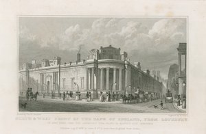 Bank of England, Sir John Soanen rintamilla tekijältä Thomas Hosmer Shepherd