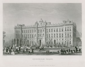 Buckinghamin palatsi tekijältä Thomas Hosmer Shepherd