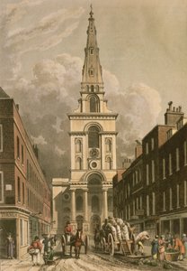 Christchurch, Spitalfields tekijältä Thomas Hosmer Shepherd