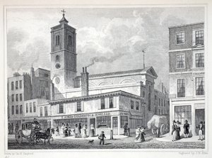 Church of St Dionis, Backchurch, julkaisusta "London and it