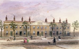 Clothworkers Almshouses Frog Lane tekijältä Thomas Hosmer Shepherd