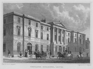 Exchange Buildings, Leith (kaiverrus) tekijältä Thomas Hosmer Shepherd
