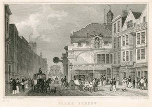 Fleet Street, Lontoo tekijältä Thomas Hosmer Shepherd