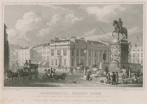 Charing Crossin parannukset (kaiverrus) tekijältä Thomas Hosmer Shepherd