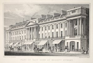 Osa Regent Streetin East Sidea, "London and it