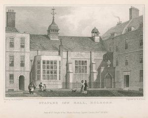 Staples Inn Hall, Holborn tekijältä Thomas Hosmer Shepherd