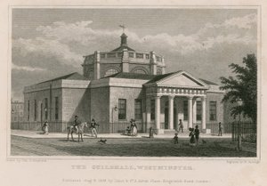 Guildhall, Westminster, Lontoo tekijältä Thomas Hosmer Shepherd