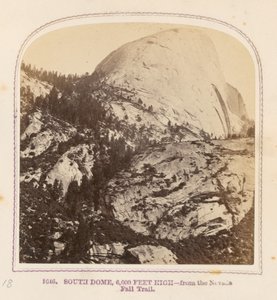 South Dome, 6,000 jalan korkeudessa - Nevada Fall Trail -reitiltä katsottuna