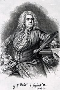 George Frederick Händel, 1749 (mezzotint)