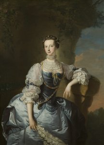 Rouva Emma Harveyn muotokuva tekijältä Thomas Hudson