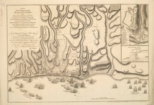 SUUNNITELMA hyökkäyksestä BASSETERRE:a vastaan GUADALOUPE:n SAARELLA Hänen Majesteettinsa sota-alusten laivueella, jota komentaja MOORE johti 22.d tammikuuta 1759. myös BRITANNIAN ARMEIJAN SAARI, jota komensi kenraali HOPSON, ja RANSKAN INTRENCHME:n hyökkä