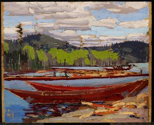 Veneet, kesä 1916 tekijältä Tom Thomson