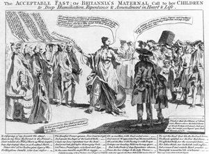 Hyväksyttävä paasto: Tai Britannian äidillinen kutsu lapsilleen syvään nöyryytykseen, katumukseen ja muutokseen sydämessä ja elämässä, 1756.