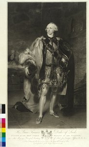 Leedsin 5. herttua Osborne (kaiverrus) tekijältä Thomas Lawrence