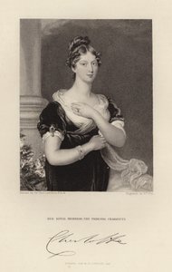 Hänen kuninkaallinen korkeutensa prinsessa Charlotte tekijältä Thomas Lawrence