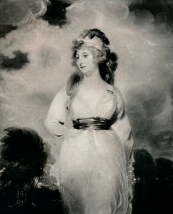 Lady Amelia Anne Hobart, Vicountess Castlereagh, Marchioness of Londonderry, c1800, 1 tekijältä Thomas Lawrence